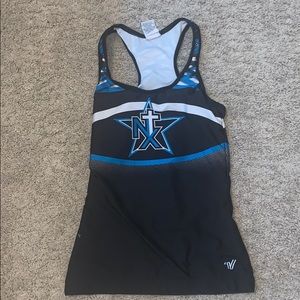 north texas tumble and cheer practice wear top